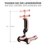 Kinderkraft Laufrad und Dreirad-Roller HALLEY