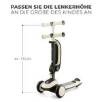 Kinderkraft Laufrad und Dreirad-Roller HALLEY