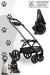 Tavo Roscoe Trek Buggy-Gestell für Maeve, Dupree II, Hendrick HaustierAutositz