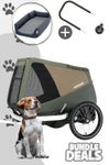 Croozer Dog Enna Starter Bundle inkl. Enna Hundebett und Buggyset