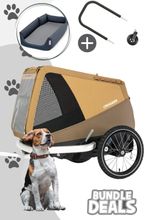 Croozer Dog Enna Starter Bundle inkl. Enna Hundebett und Buggyset