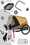 Croozer Dog Mikke Easy Start Bundle inkl. Mikke Hundebett und Buggy Set