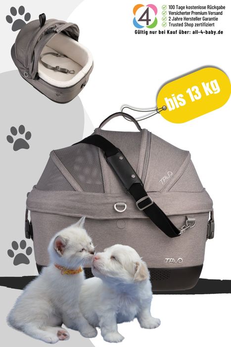 Tavo Pets Maeve™ iso5X Haustier-Autositz Small bis 13 kg