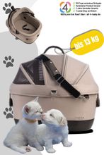 Tavo Pets Maeve™ iso5X Wind Haustier-Autositz Small mit Belüftungssystem