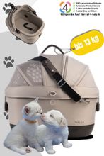 Tavo Pets Maeve™ iso5X Wind Haustier-Autositz Small mit Belüftungssystem