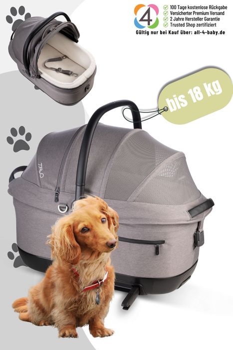Tavo Pets Maeve™ iso6X Haustier-Autositz Medium