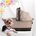 Tavo Pets Maeve™ iso6X Wind Haustier-Autositz Medium mit Belüftungssystem