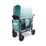 Wonderfold W2 Luxe Pro Kinderwagen für 2 Kinder / Bollerwagen Van Gogh Edition