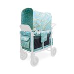 Wonderfold W2 Luxe Pro Kinderwagen für 2 Kinder / Bollerwagen Van Gogh Edition