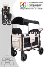 Wonderfold W4 Luxe Pro KinderVan für 4 Kinder