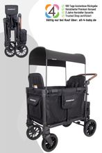 Wonderfold W2 Luxe Pro KinderVan für 2 Kinder
