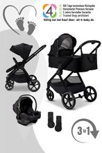 Moon Aura Set mit Cosmo 2.0 3in1 Kinderwagenset