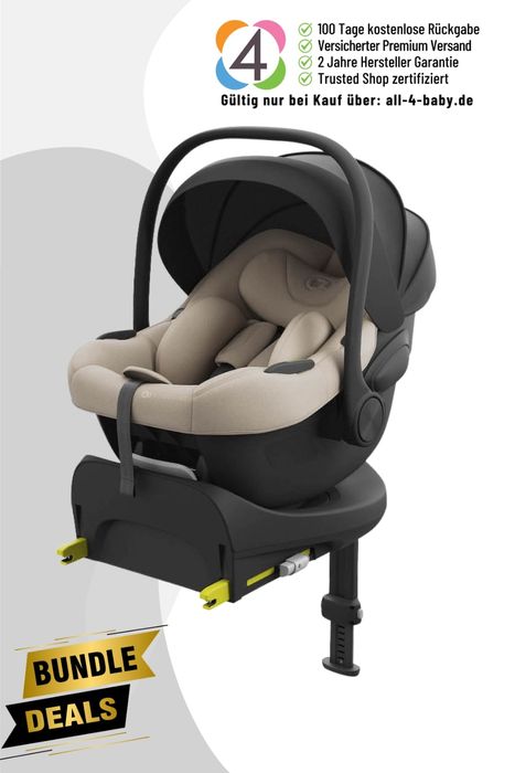 Kinderkraft Kinderautositz i-Lite mit Endura Safe FX Basis