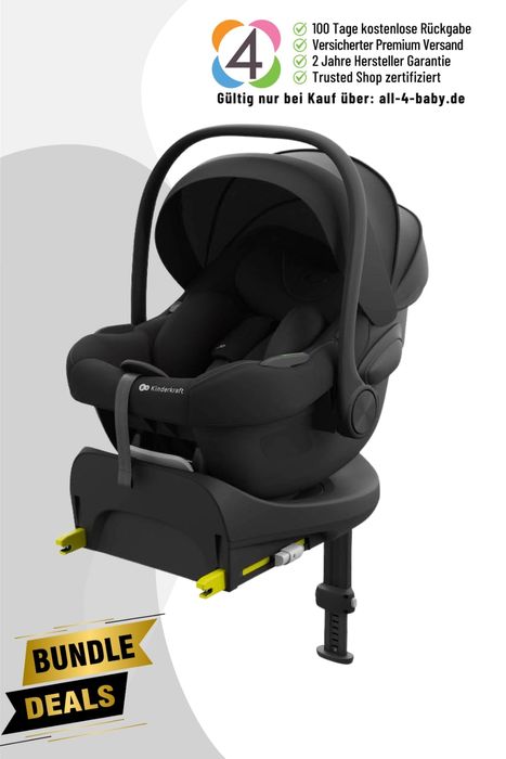 Kinderkraft Kinderautositz i-Lite mit Endura Safe FX Basis