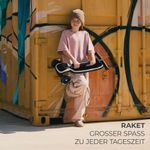 Kinderkraft LED-Dreiradscooter Raket