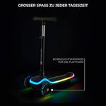 Kinderkraft LED-Dreiradscooter Raket