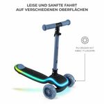 Kinderkraft LED-Dreiradscooter Raket
