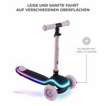 Kinderkraft LED-Dreiradscooter Raket