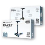 Kinderkraft LED-Dreiradscooter Raket