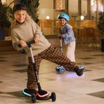 Kinderkraft LED-Dreiradscooter Raket
