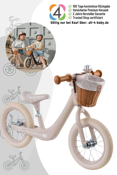 Kinderkraft Balance Bike Rapid 2 BIZUU Kollektion / Laufrad