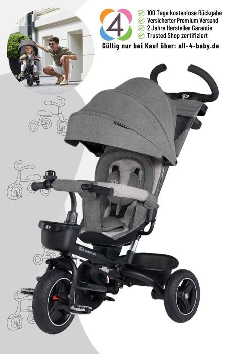 Kinderkraft Dreirad Spinstep 5in1 / Tricycle