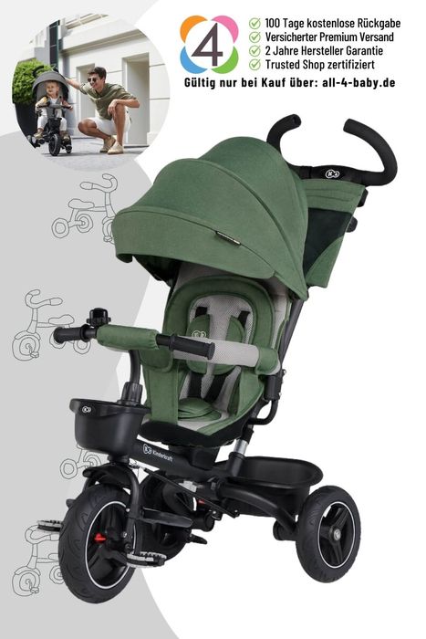 Kinderkraft Dreirad Spinstep 5in1 / Tricycle