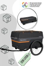 Qeridoo Qubee XL Cargo / Lastenanhänger - Farbe: Limited Edition Petrol