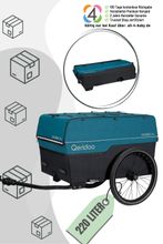 Qeridoo Qubee XL Cargo / Lastenanhänger - Farbe: Limited Edition Petrol