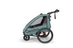 Qeridoo Qupa Plus 2 - Kinderfahrradanhänger für 2 Kinder