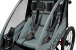 Qeridoo Qupa Plus 2 - Kinderfahrradanhänger für 2 Kinder