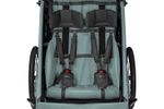 Qeridoo Qupa Plus 2 - Kinderfahrradanhänger für 2 Kinder