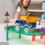 Cleverclixx Race Track Intense /  Autobahn-Bausatz - 65 Teile