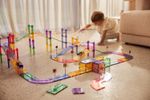 Cleverclixx Large Race Track Pastel /  Autobahn-Bausatz - 80 Teile