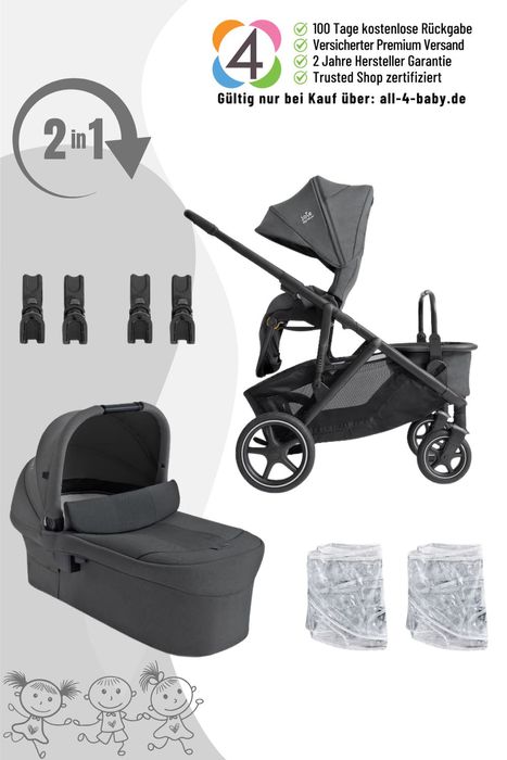 Joie Signature Versiti™ Geschwisterwagen inkl. Ramble™ XL