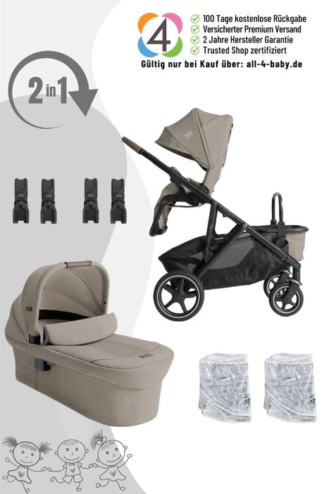 Joie Signature Versiti™ Geschwisterwagen inkl. Ramble™ XL