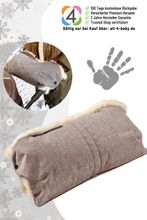 Fellhof Kinderwagen-Handwärmer aus Lammfell