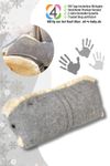 Fellhof Kinderwagen-Handwärmer Filz
