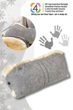 Fellhof Kinderwagen-Handwärmer Filz