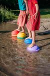 Stapelstein Blush Special Rainbow Set Classic - 6er Set mit gratis Board