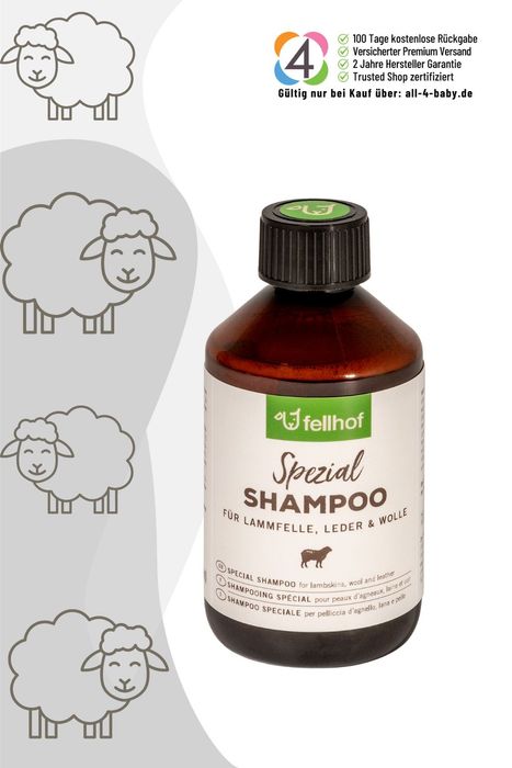 Fellhof Spezialshampoo für Lammfelle 250 ml