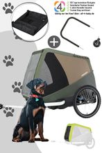 Croozer Dog Tammo Happy Walk Bundle inkl. Regenverdeck, Packfach und Buggy-Set