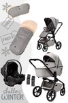 Moon Resea 2.0 Komkinderwagen 3in1- Cosmo 2.0, Fußsack u. Handmuff
