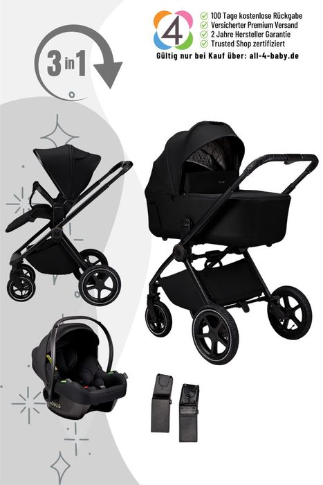 Moon Gio 2.0 Kinderwagen Set mit COSMO 2.0