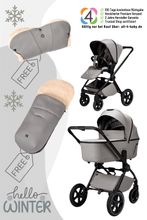 Moon Gio 2.0 Kinderwagen Winterpaket inkl. Handmuff und Fußsack