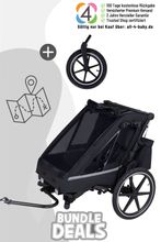 ABC Design Fahrradanhänger Tour inkl. Sportkid