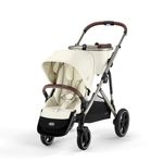 Cybex Gazelle S Kinderwagen / Geschwisterwagen inkl. Snogga 2.0 Fußsack