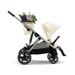 Cybex Gazelle S Kinderwagen / Geschwisterwagen inkl. Snogga 2.0 Fußsack