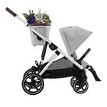 Cybex Gazelle S Kinderwagen / Geschwisterwagen inkl. Snogga 2.0 Fußsack