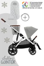 Cybex Gazelle S Kinderwagen / Geschwisterwagen inkl. Snogga 2.0 Fußsack